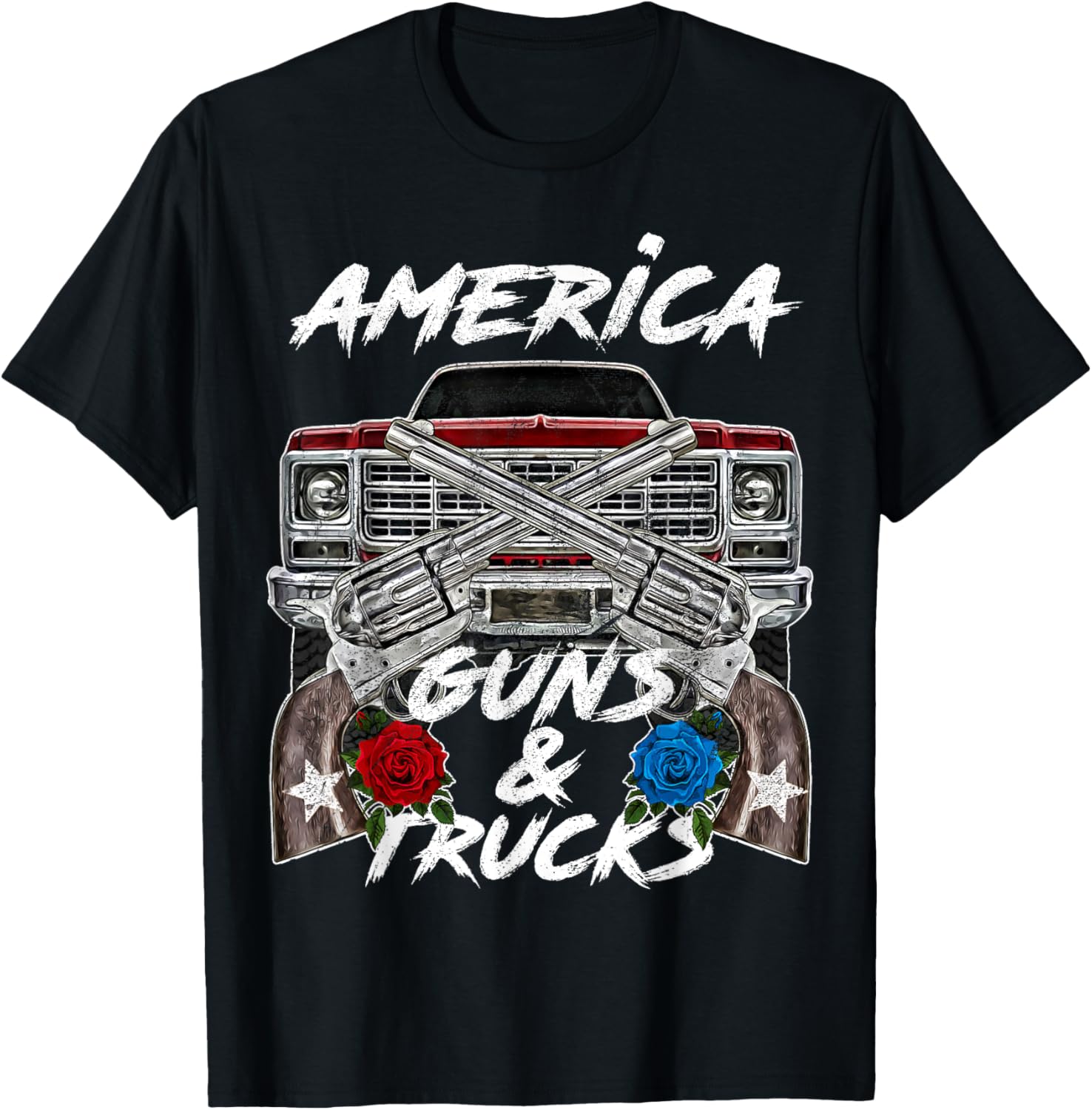America Guns Trucks Patriot Squarebody Square Body Truck Usa