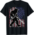 Patriotic Bigfoot 2Nd Amendment Right To Bear Arms Gun