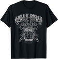 Guns N Roses Official Vintage White Cross