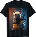 French Bulldog With Gun T Shirt Men Women