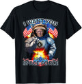 Trump I Want You For Space Force Man Women Kids Military