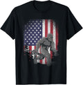Conspiracy Cryptozoology Sasquatch Guns Usa Flag Bigfoot T Shirt Women Men