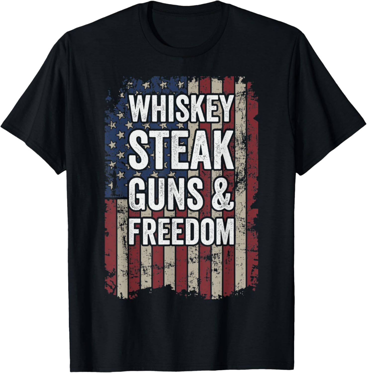 Whiskey Steak Guns Freedom Funny Bbq Grill Drinker Gun