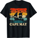 Cape May Sailing Vintage Sailboat Summer Boating Sailor