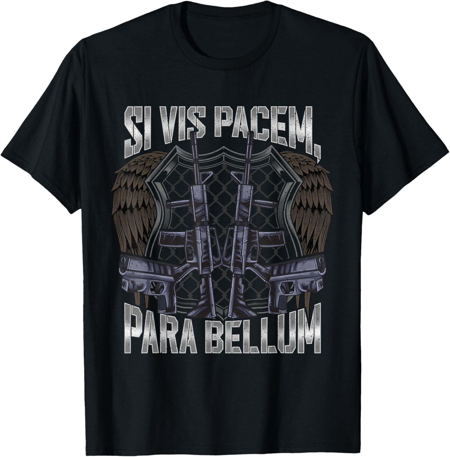 Si Vis Pacem Para Bellum Want Peace Prepare War Pro Gun
