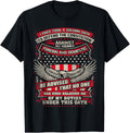 Veteran Solemn Oath Tee For Gun Enthusiast