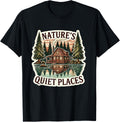 Nature's Quiet Places Peaceful Cabin Forest Lake Design