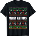 Ugly Xmas Sweater Merry Knitmas Knitting Yarn Christmas