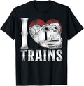 Freight Diesel Train Driver Trainspotting Locomotive Heart