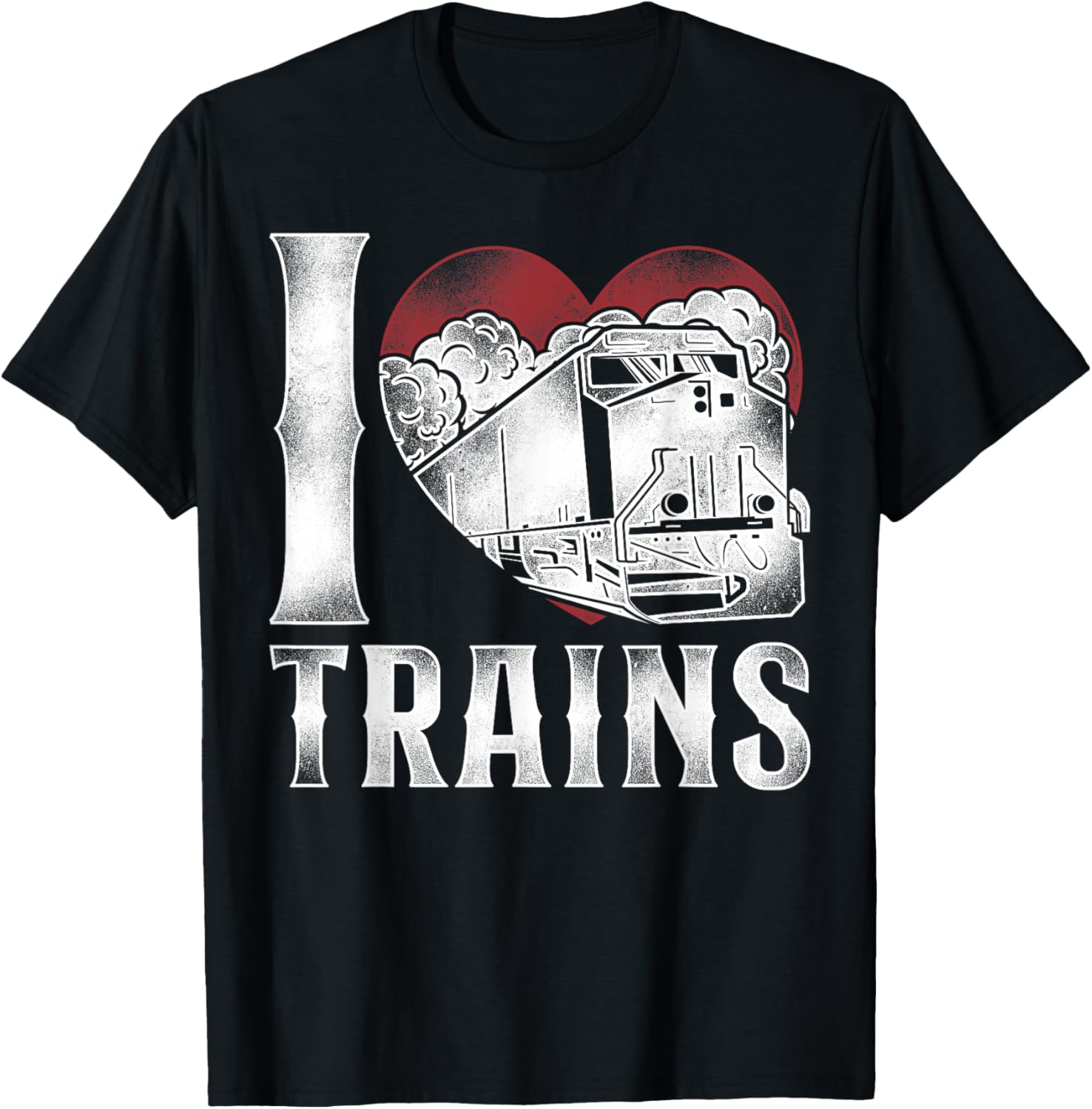Freight Diesel Train Driver Trainspotting Locomotive Heart