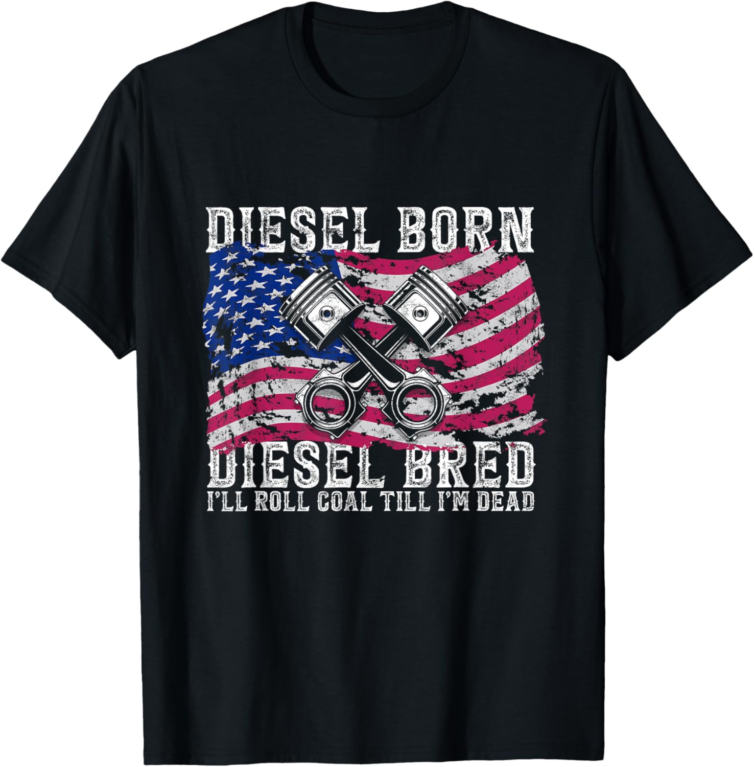 Vintage Mechanic Usa Diesel Born Diesel Mechanic Roll