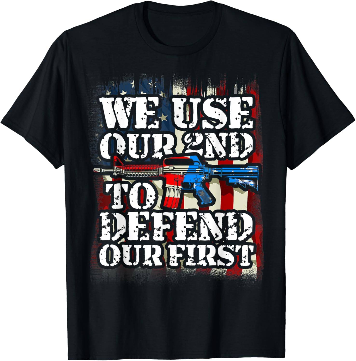 We Use Our 2Nd To Defend Our First Second Amendment Gun
