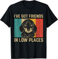 I've Got Friends In Low Places | Retro Dachshund Dog Owner
