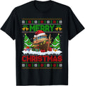 Xmas Tree Lighting Ugly Santa Hat Boat Christmas