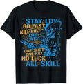 Gun Control Stay Low Tee For Gun Enthusiast