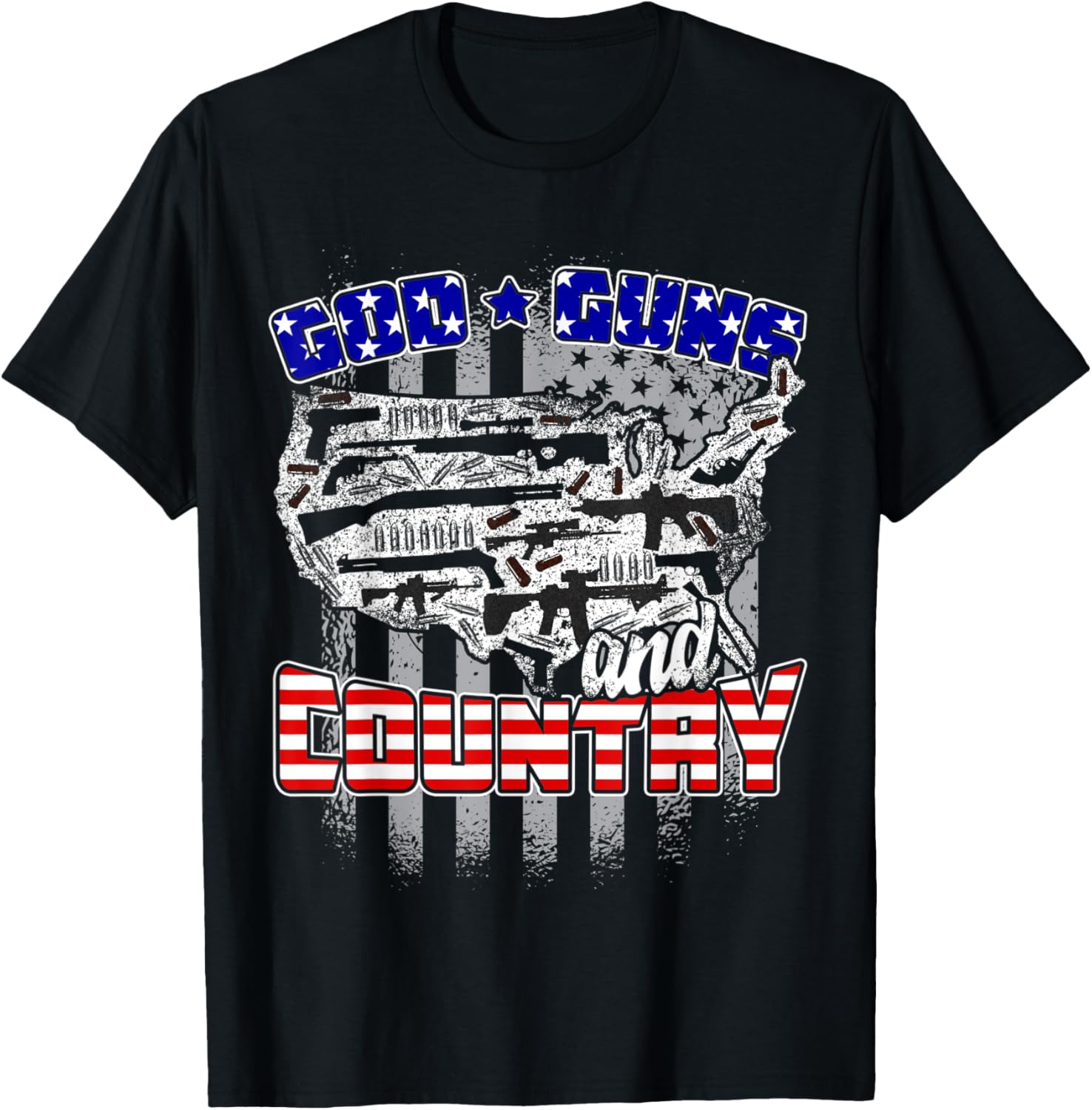 2Nd Amendment God Guns Country Trump Gun