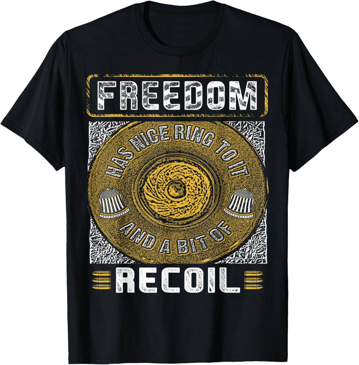 Gun Control Freedom Recoil Tee For Gun Enthusiast