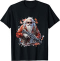Santa Claus With A Machine Gun Lovers