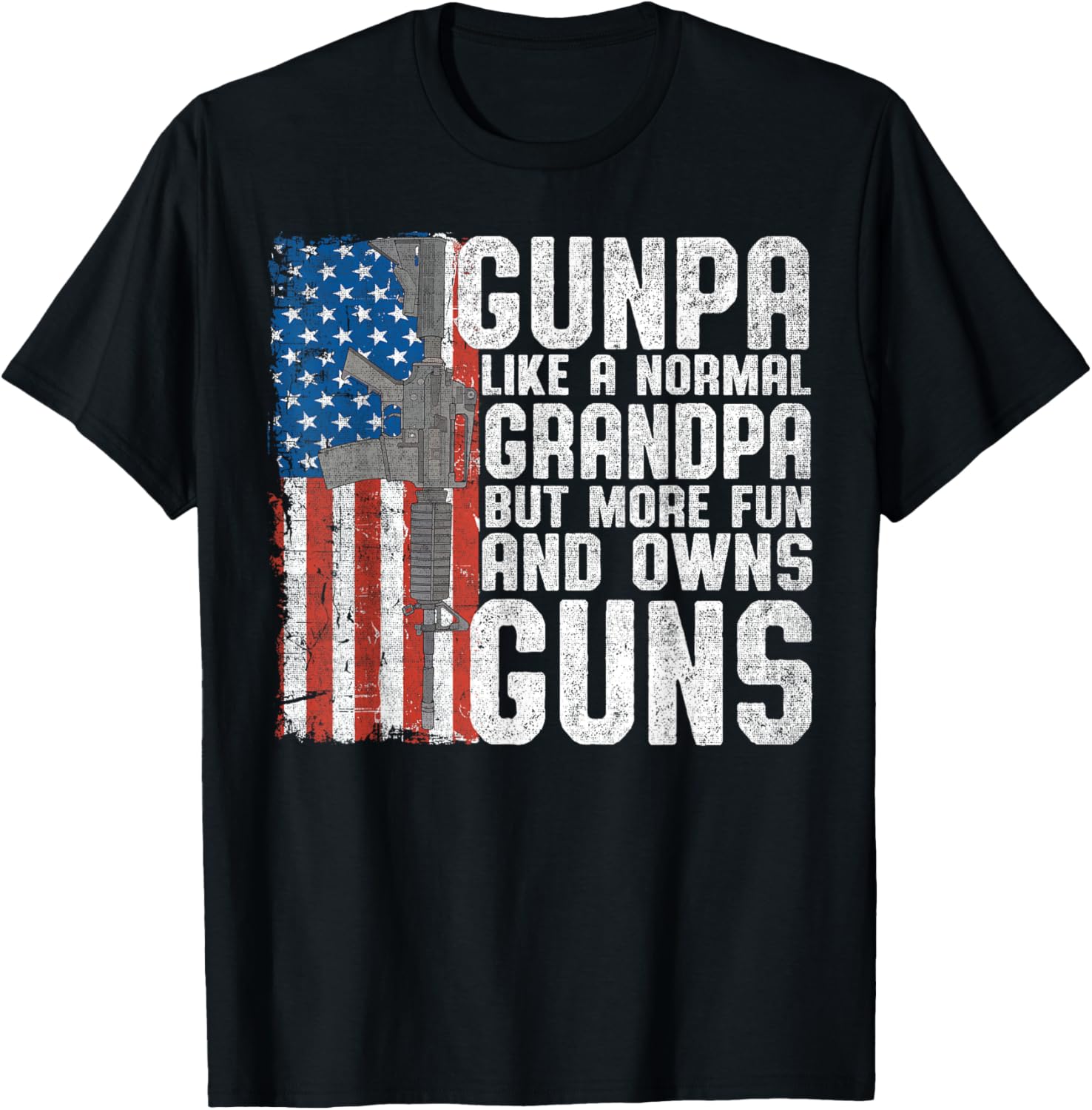 Gunpa Like A Normal Grandpa Fun Owns Guns Funny