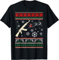 Christmas Ugly Gun Funny Gun Santa Deer