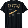 Funny Anatomy Of A Pew Ammo Gun Amendment Meme On Back