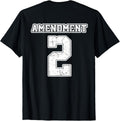 2Nd Amendment Supporter Usa Patriotic Pro Gun Rights Back