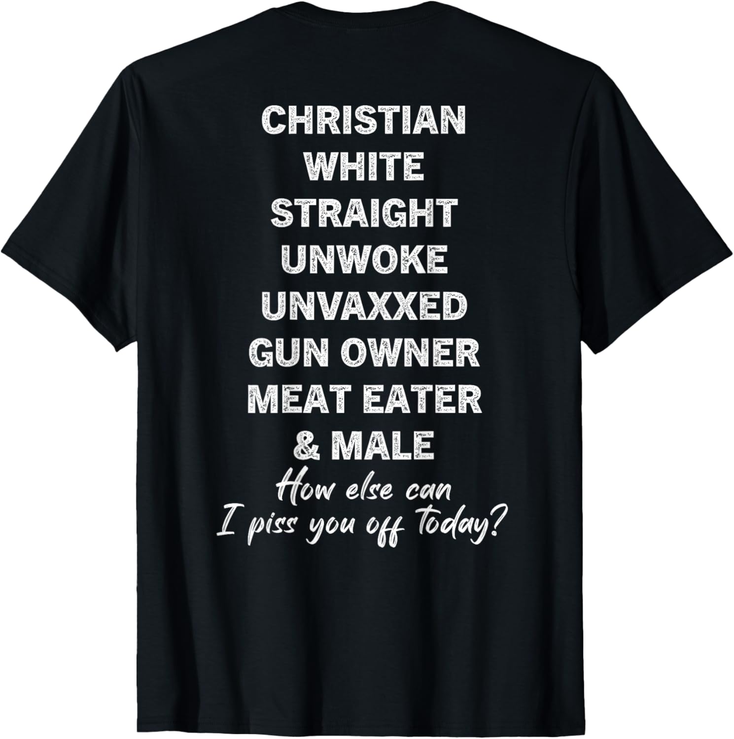 Christian White Straight Unwoke Unvaxxed Gun Owner Vintage