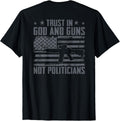Trust In God Guns Not Politicians Gun Rights On Back