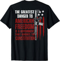 Gun Usa Flag American Freedom Funny Government On Back