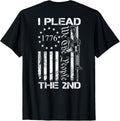 I Plead 2Nd Amendment We People Ar15 Pro Gun Back