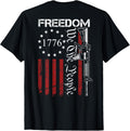 Freedom We People Ar15 2Nd Amendment Pro Gun On Back