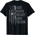God Guns Whiskey Freedom Pro Gun Ar15 Guns On Back