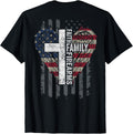 Faith Family Firearms Cross Flag Pro God Guns On Back