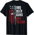 Bbq Beer Guns Freedom Funny Bbq Drinking Gun On Back