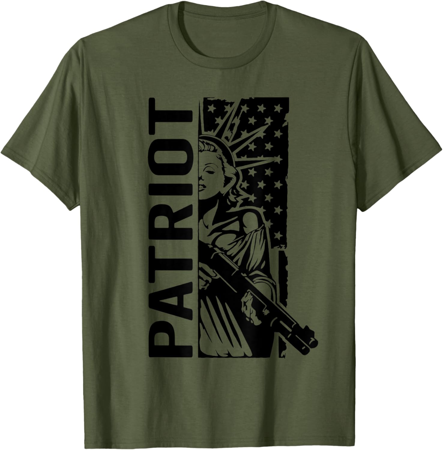 Patriot Patriotic Usa Liberty Lady Pro Guns 4Th Of July