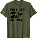 Full Semi Automatic M4 Ar15 Rifle Meme Funny Gun Joke