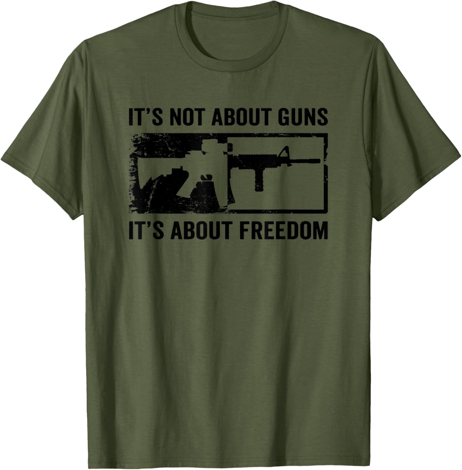 Its Not About Guns Its About Freedom Pro Gun Ar15 Rifle