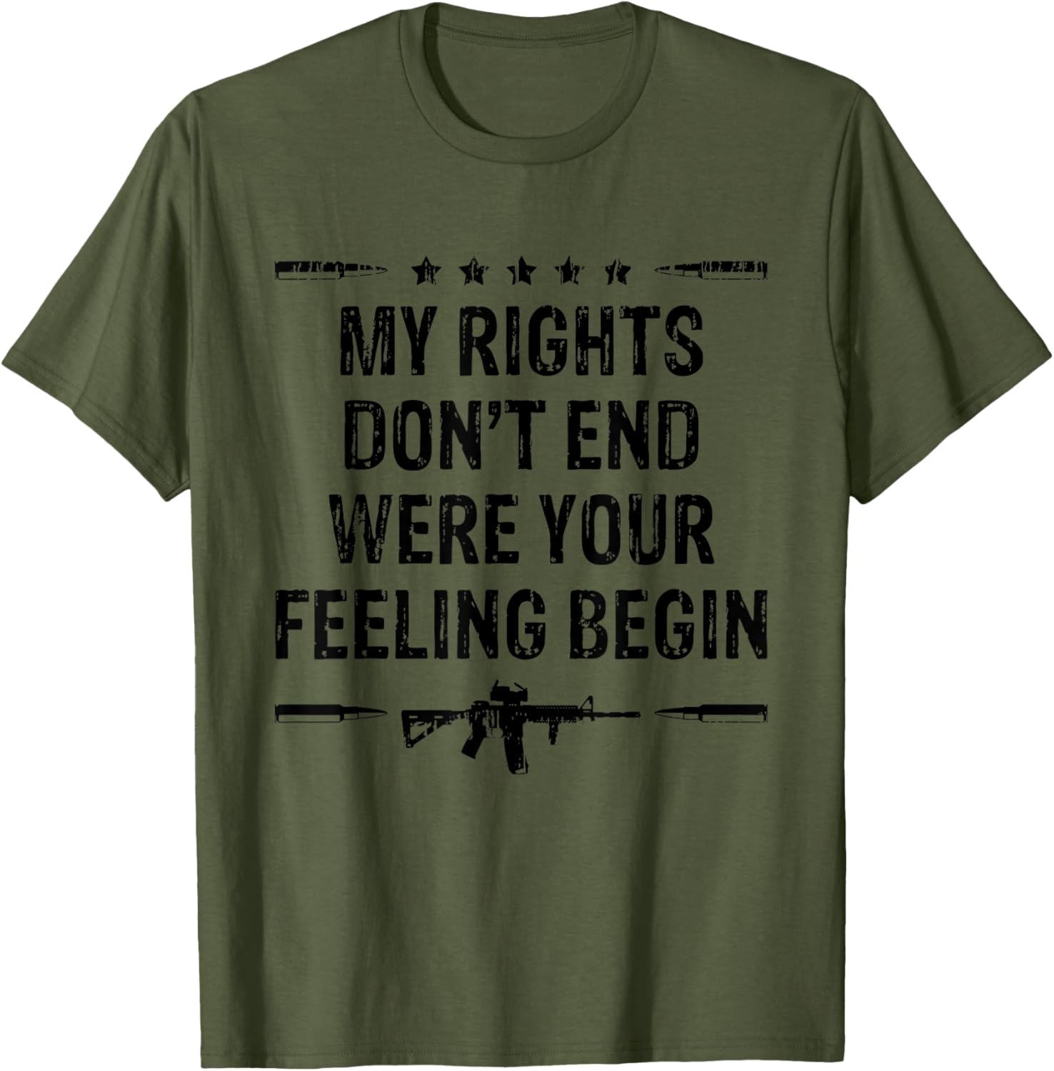 My Rights Dont End Where Your Feelings Begin Patriot Guns