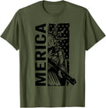 Merica Patriotic Usa Pro Gun Liberty Lady 4Th Of July Gun