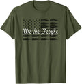 We People Funny Patriotic Pro Gun Usa Bullets Flag Women Men