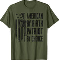 American By Birth Patriot By Choice Patriotic Camo Gun
