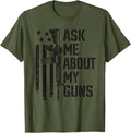 Ask Me About My Guns Gun Lover Joke Camo Funny Gun Owner