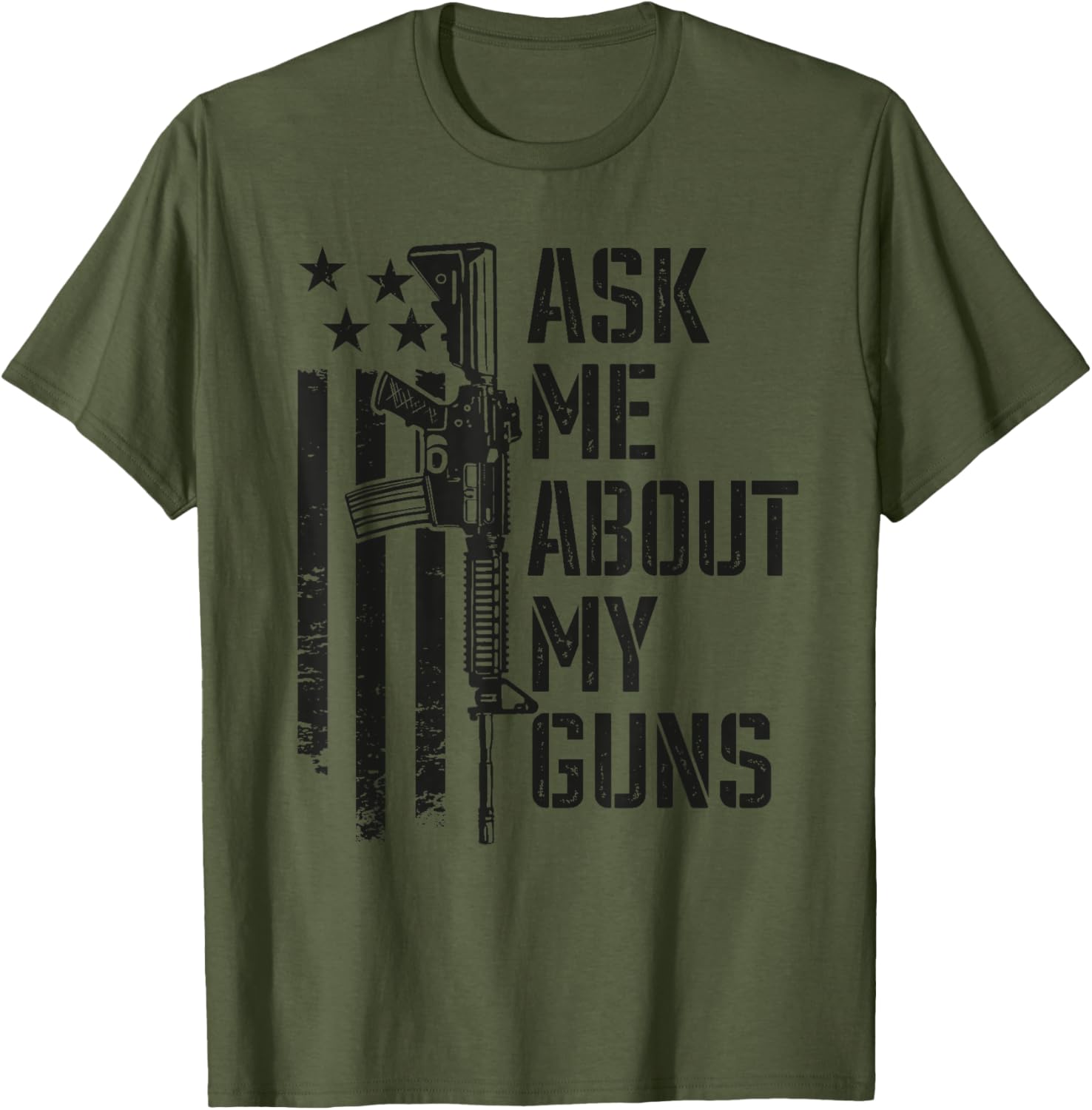 Ask Me About My Guns Gun Lover Joke Camo Funny Gun Owner
