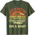 Pontoon Captain Funny Life Is Better On A