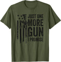 Just One More Gun I Promise Camo Usa Flag Pro Guns Funny