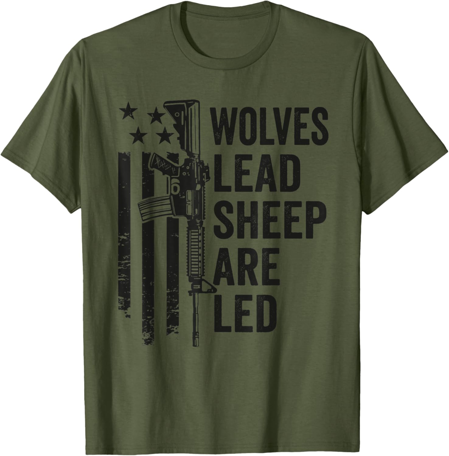 Wolves Lead Sheep Are Led 2Nd Amendment Ar15 Pro Gun