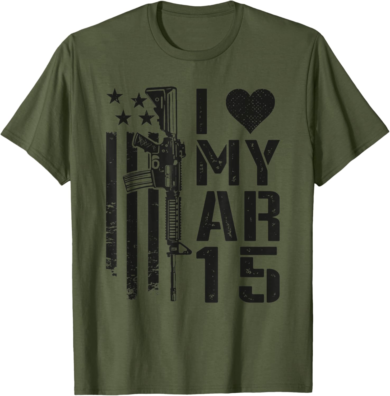 I Love My Ar15 Ar 15 Rifle Gun Owner 5 56 Funny