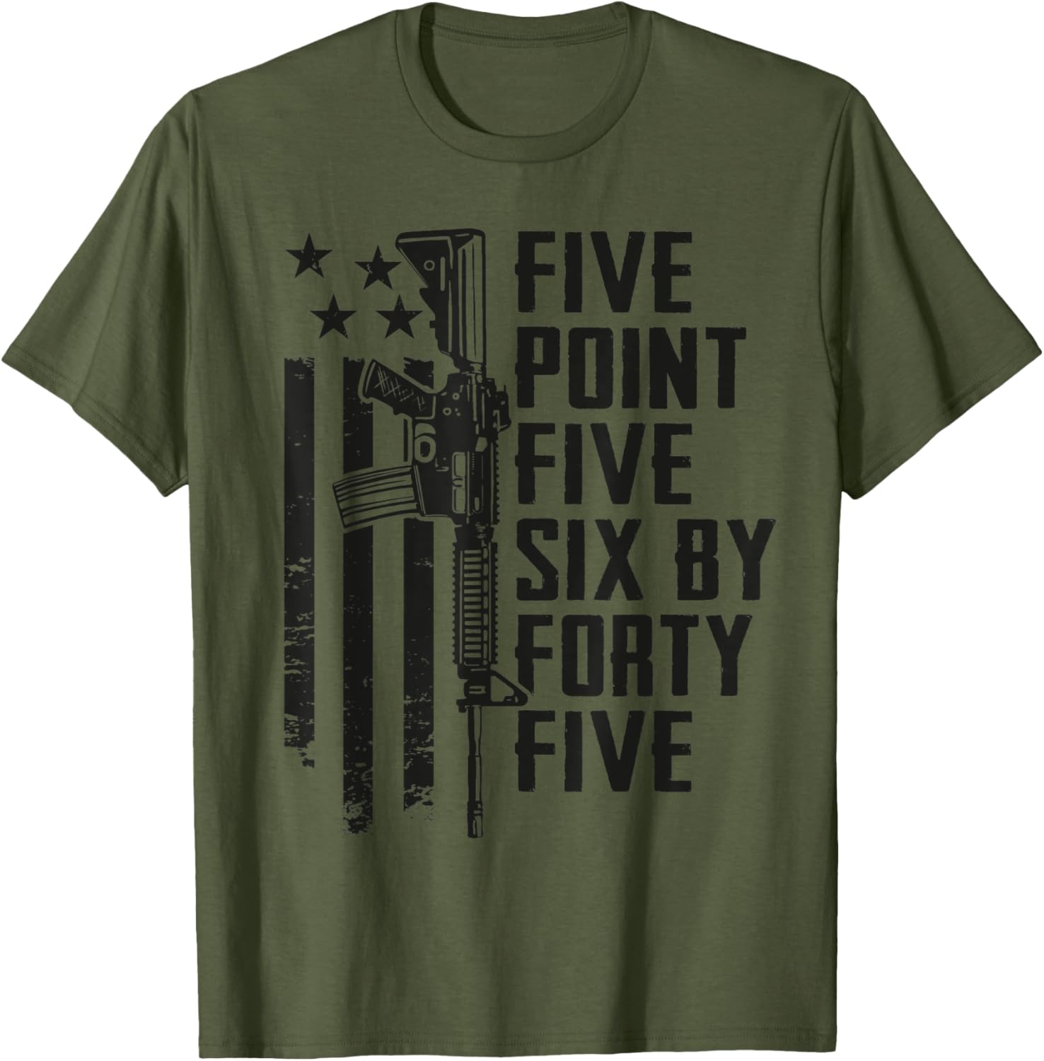 Five Point Five Six 5 56 Ammo Ar15 Rifle Owner Camo Gun
