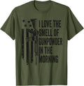 I Love Smell Of Gunpowder In Morning Funny Gun Camo
