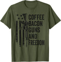Coffee Bacon Guns Freedom Bbq Grill Drinking Funny Gun